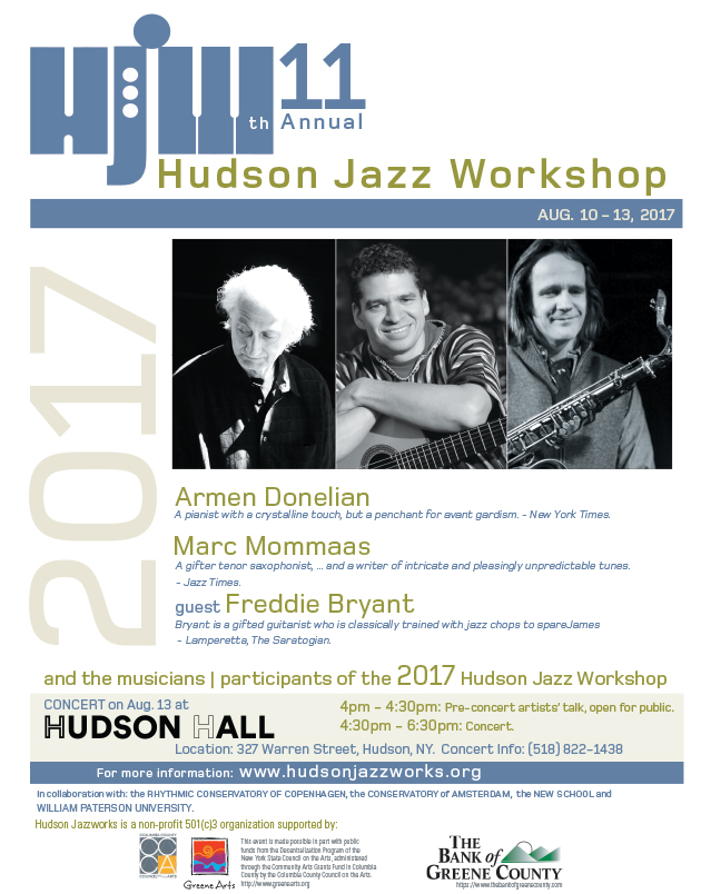 HUDSON JAZZ WORKS Press